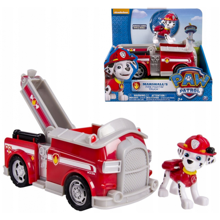 PAW PATROL Marshall s hasičským autíčkom
